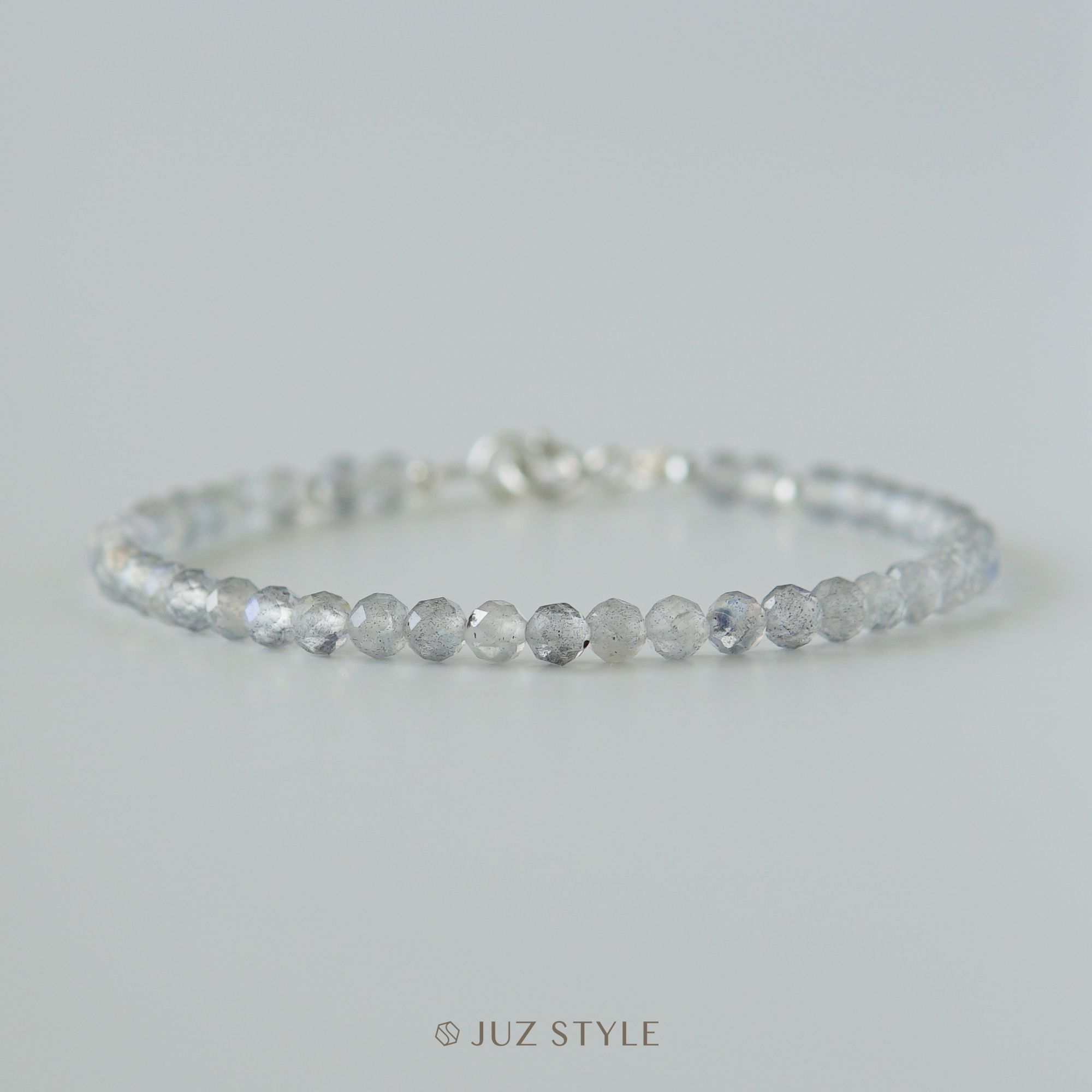  Vòng tay đá Labradorite 3.4mm 