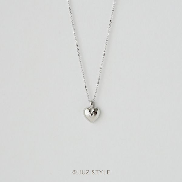  Dây chuyền bạc Heart in heart 