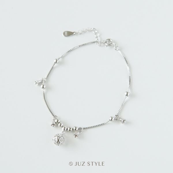  Lắc tay bạc Ball & Bells 