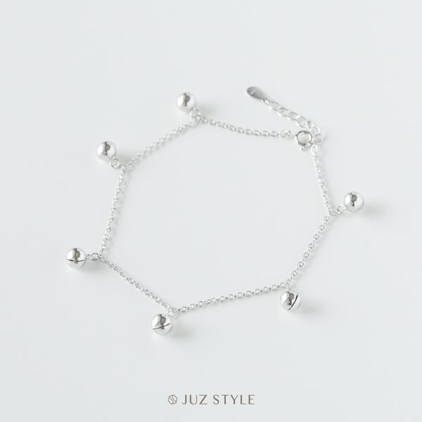  Lắc chân bạc Bells 