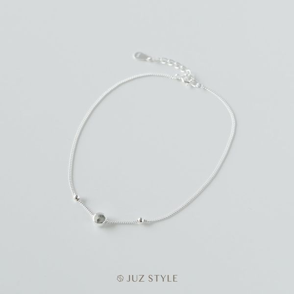  Lắc chân bạc Circle 