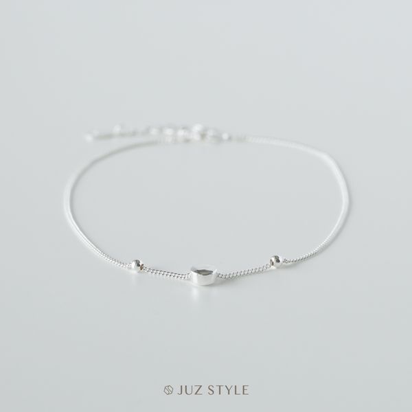  Lắc chân bạc Circle 