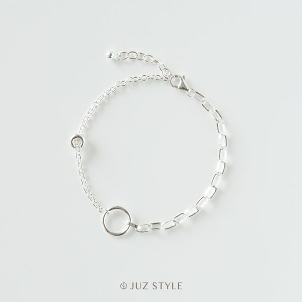  Lắc tay bạc Circle 