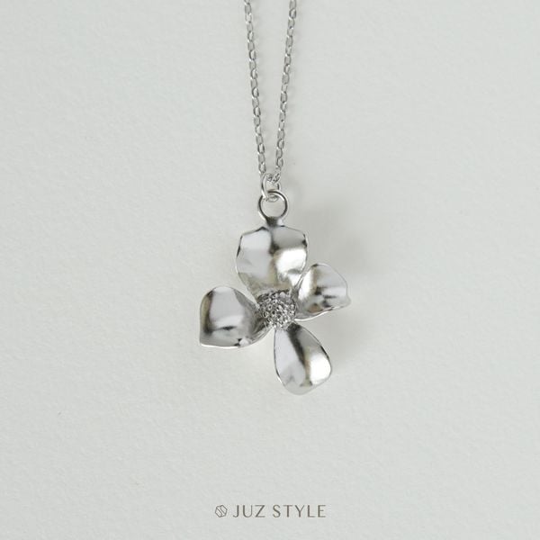  Dây chuyền bạc Flower 