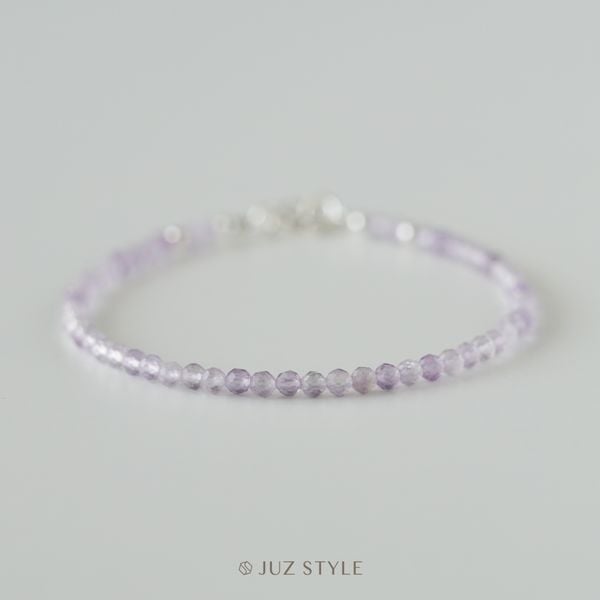  Vòng tay đá Amethyst 2.6mm 