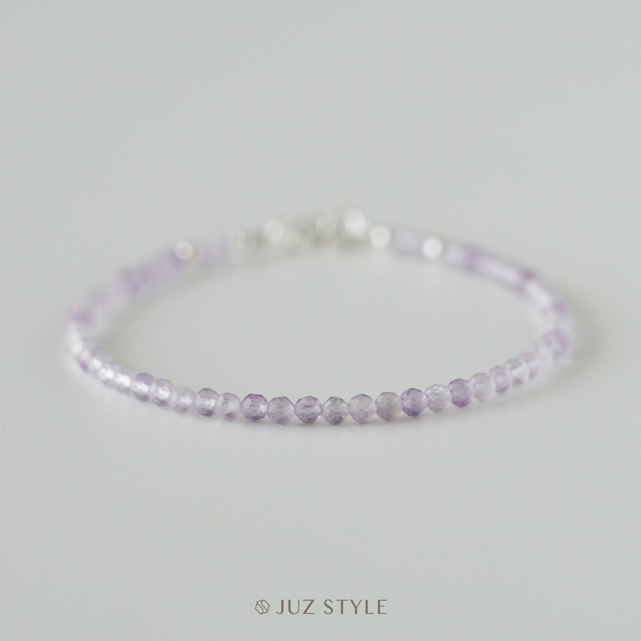  Vòng tay đá Amethyst 2.6mm 