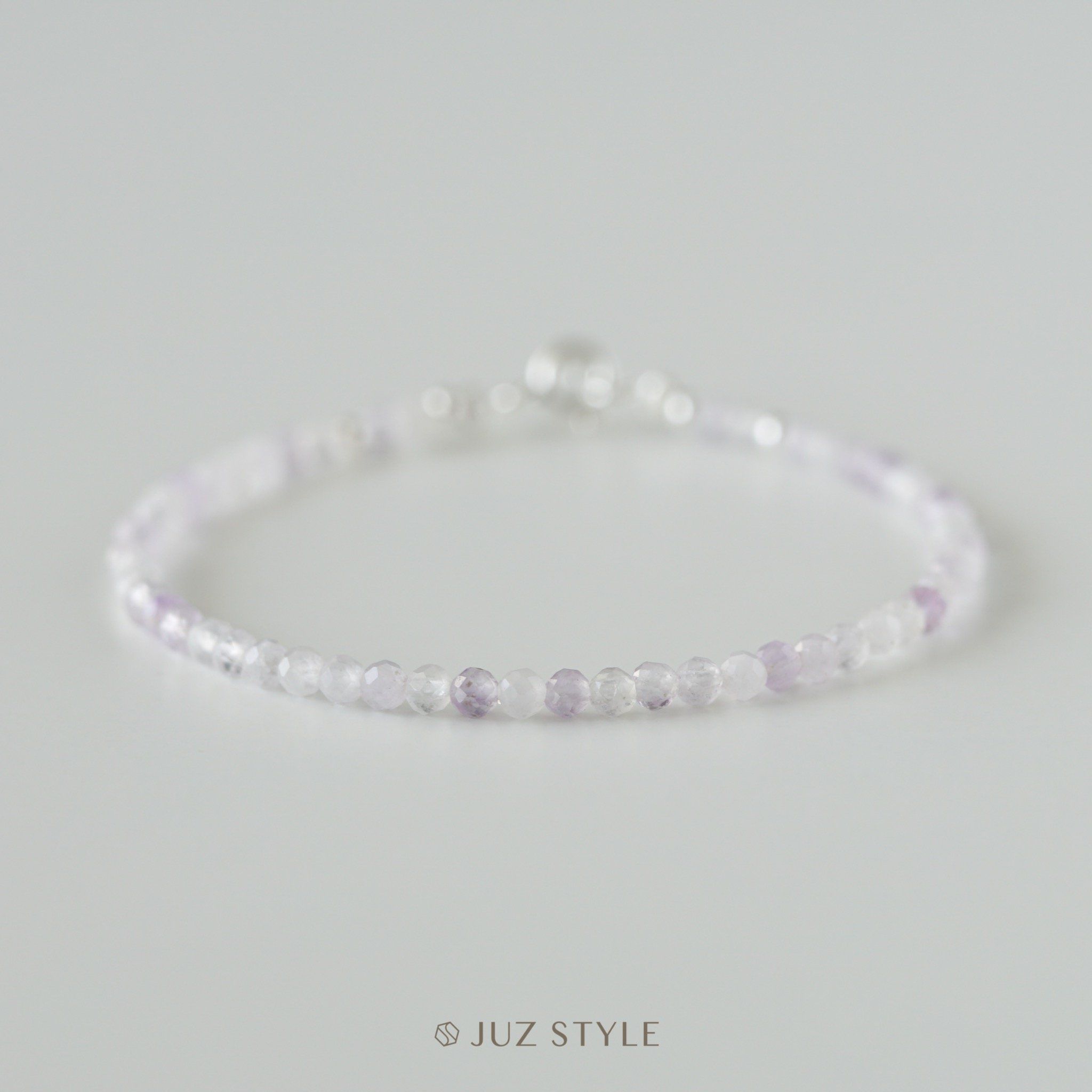  Vòng tay đá Amethyst lavender 3mm 