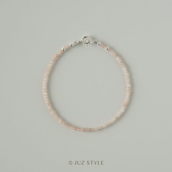  Vòng tay đá Moonstone cam 1.9mm 