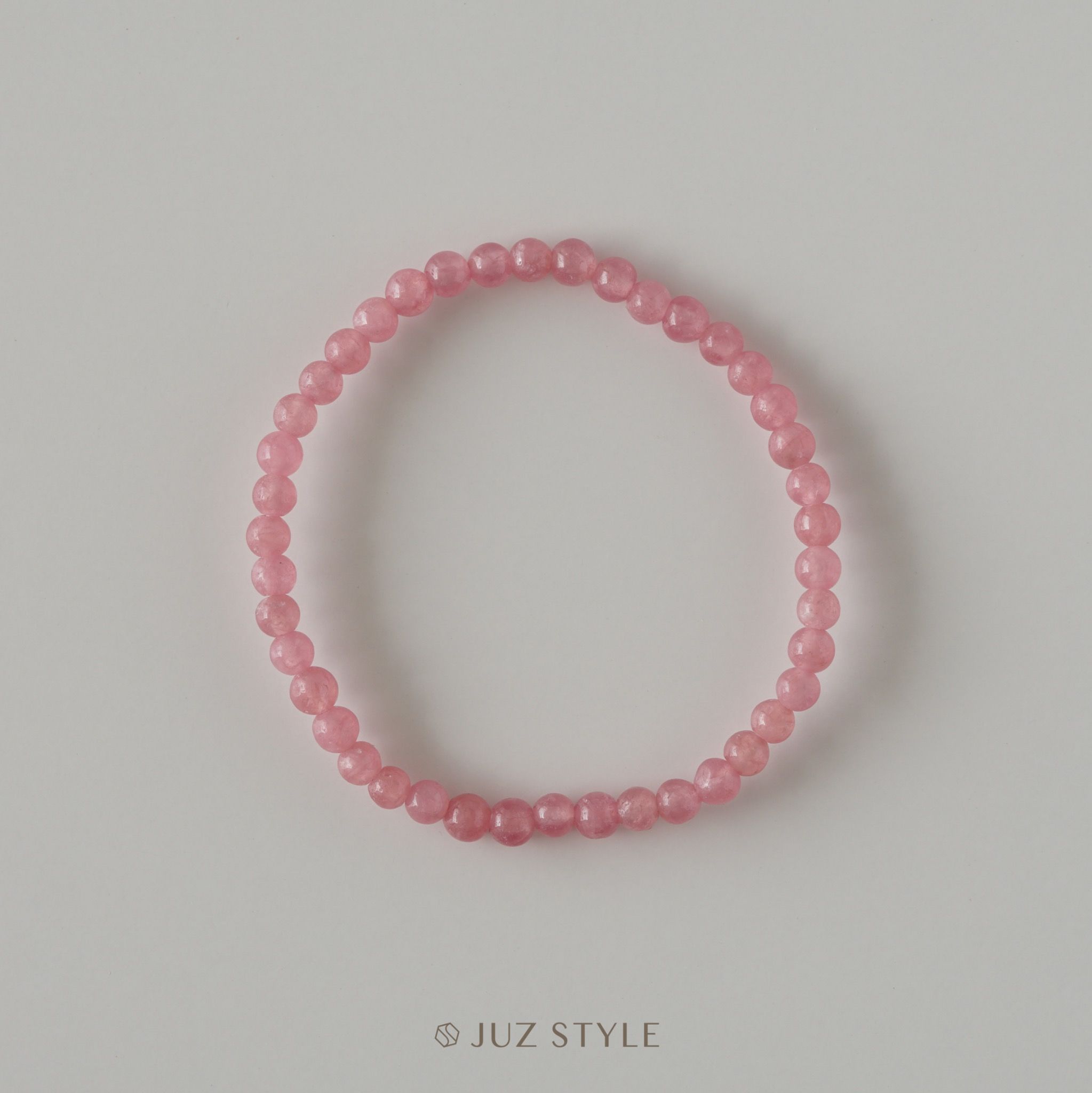  Vòng tay đá Rhodochrosite (Đào hoa) 4mm 