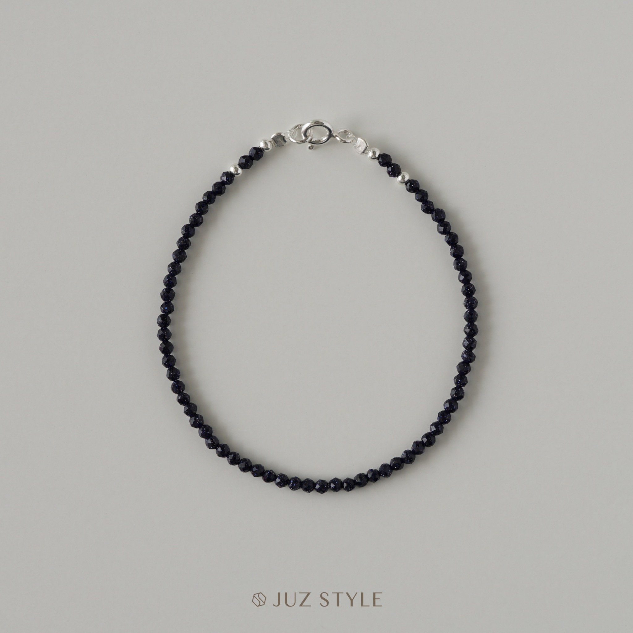  Vòng tay đá Blue Sandstone 2.2mm 
