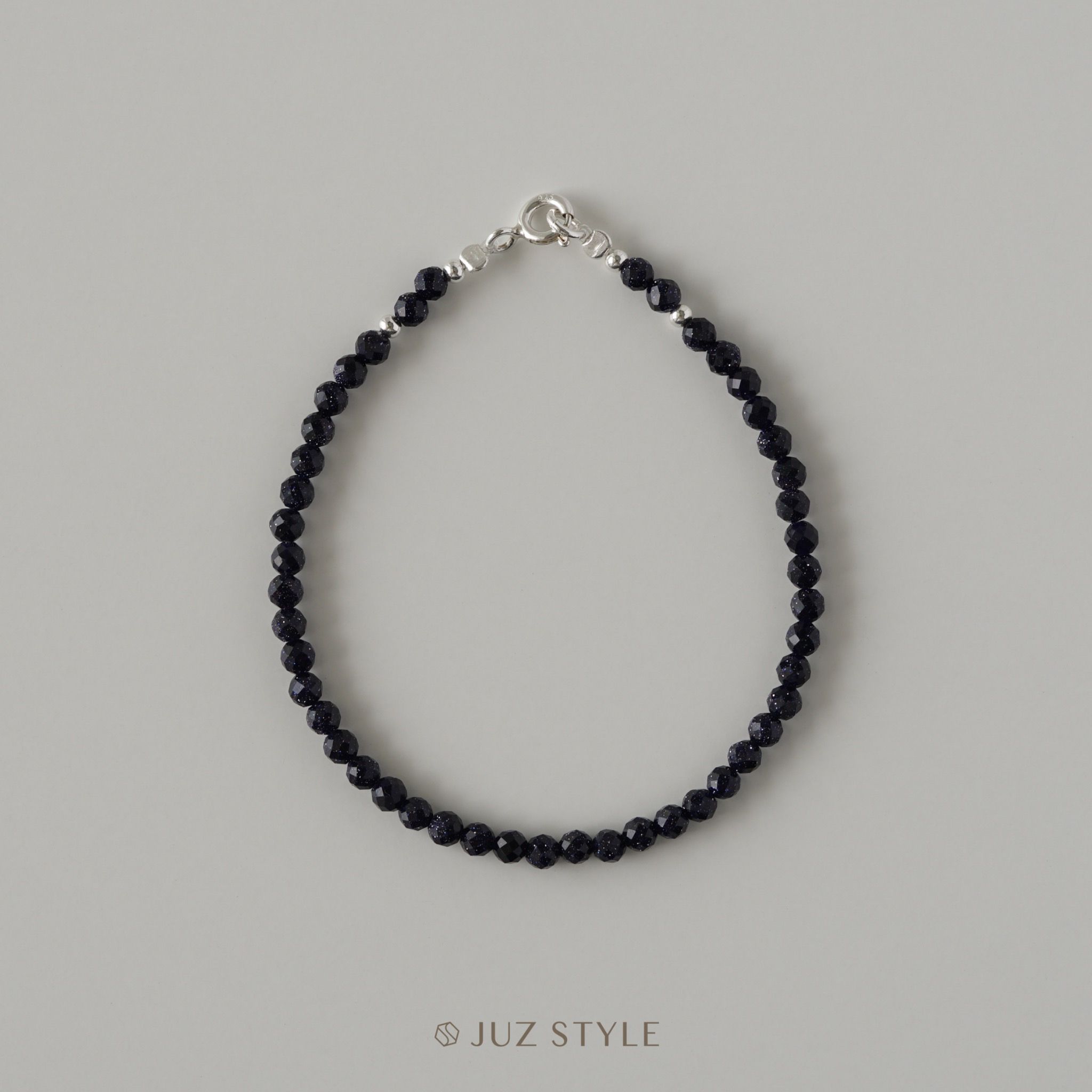  Vòng tay đá Blue Sandstone 3.1mm 