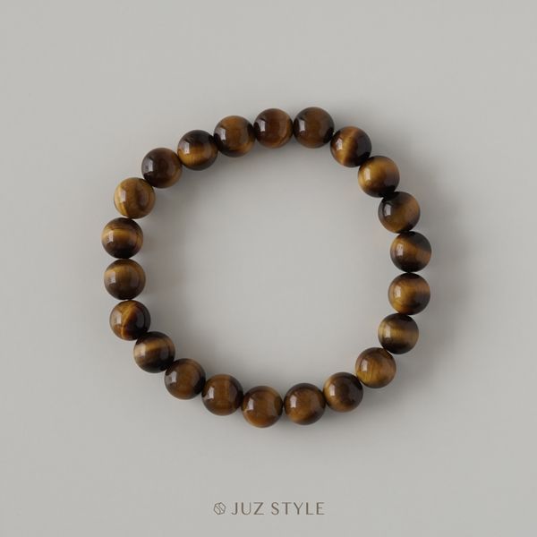  Vòng tay đá Yellow tiger’s eye 8~8.5mm 