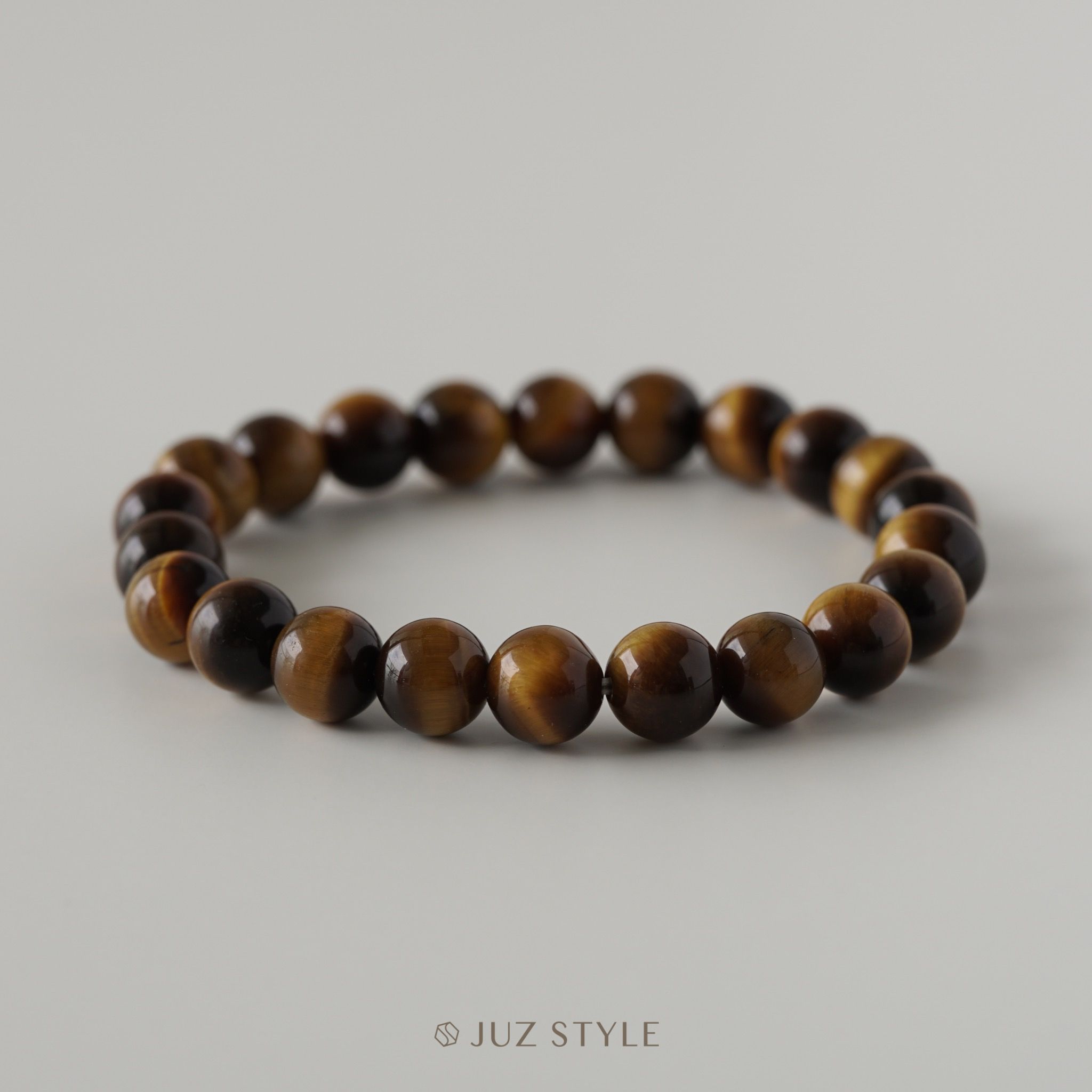  Vòng tay đá Yellow tiger’s eye 8~8.5mm 