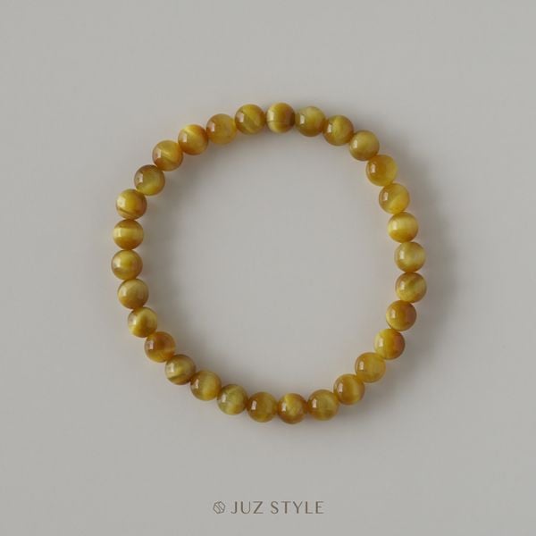  Vòng tay đá Golden Tiger’s Eye 6mm 
