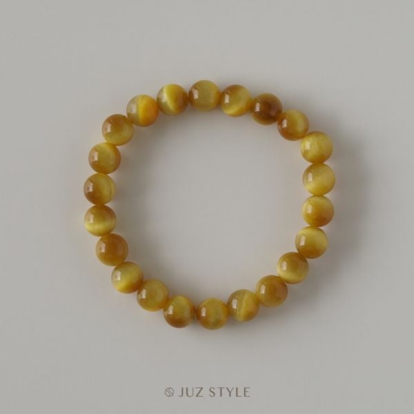  Vòng tay đá Golden Tiger’s Eye 8mm 