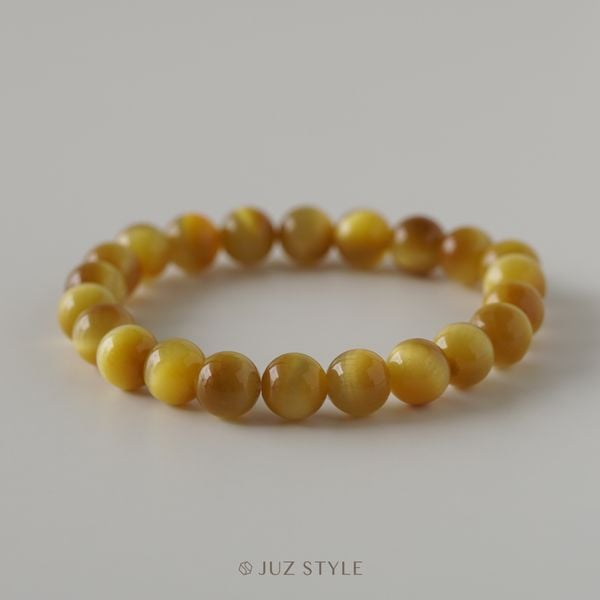  Vòng tay đá Golden Tiger’s Eye 8mm 