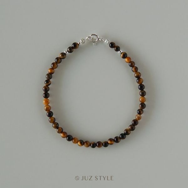  Vòng tay đá Yellow Tiger’s Eye 3.4mm 