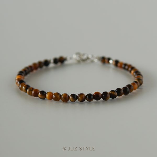  Vòng tay đá Yellow Tiger’s Eye 3.4mm 