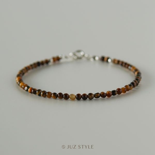  Vòng tay đá Yellow Tiger’s Eye 2.7mm 