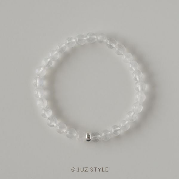  Vòng tay đá Rainbow Moonstone 6~6.3mm 