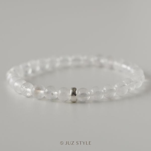  Vòng tay đá Rainbow Moonstone 6~6.3mm 