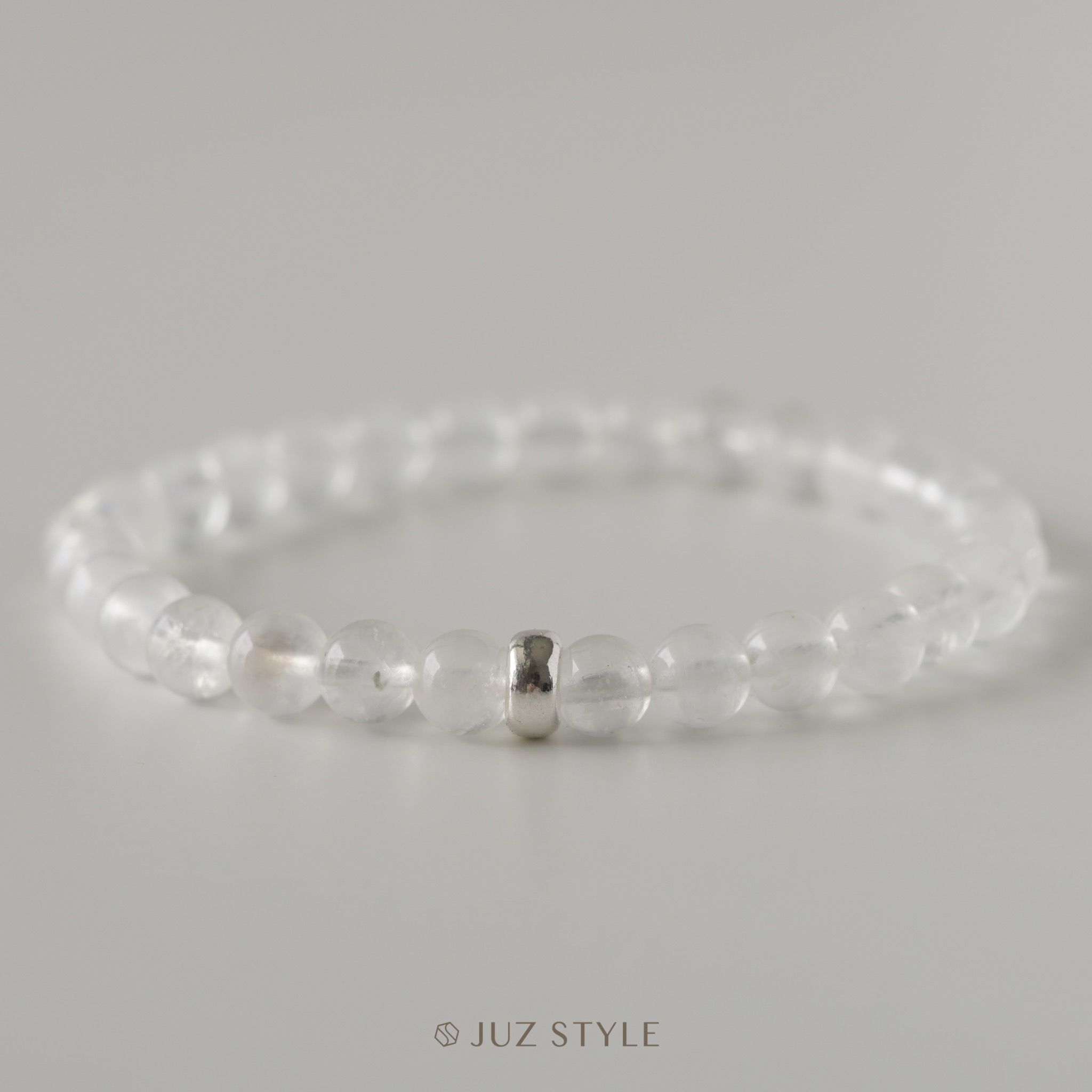  Vòng tay đá Rainbow Moonstone 6~6.3mm 