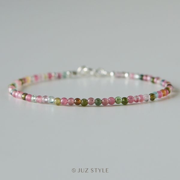  Vòng tay đá Tourmaline 2.4mm 