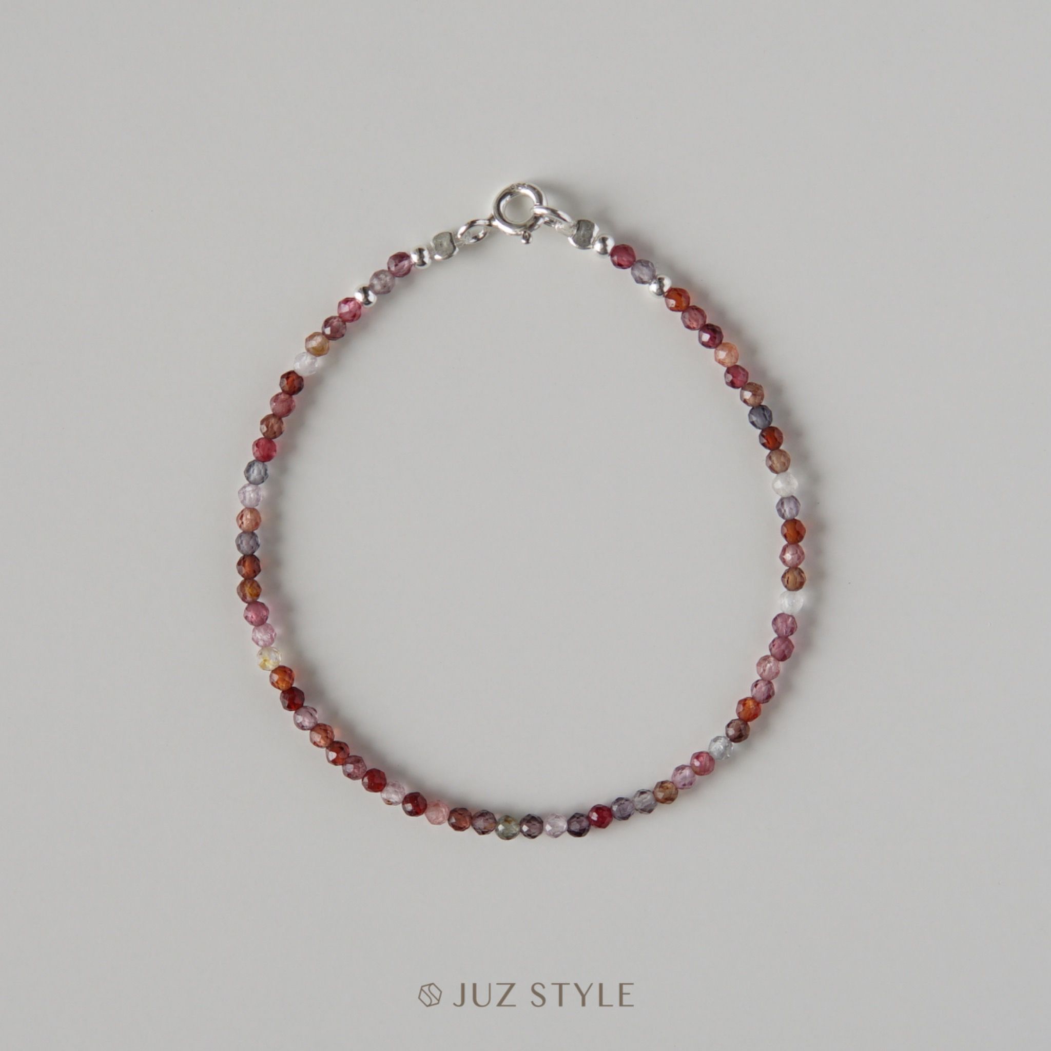  Vòng tay đá Spinel đa sắc 2.2mm 