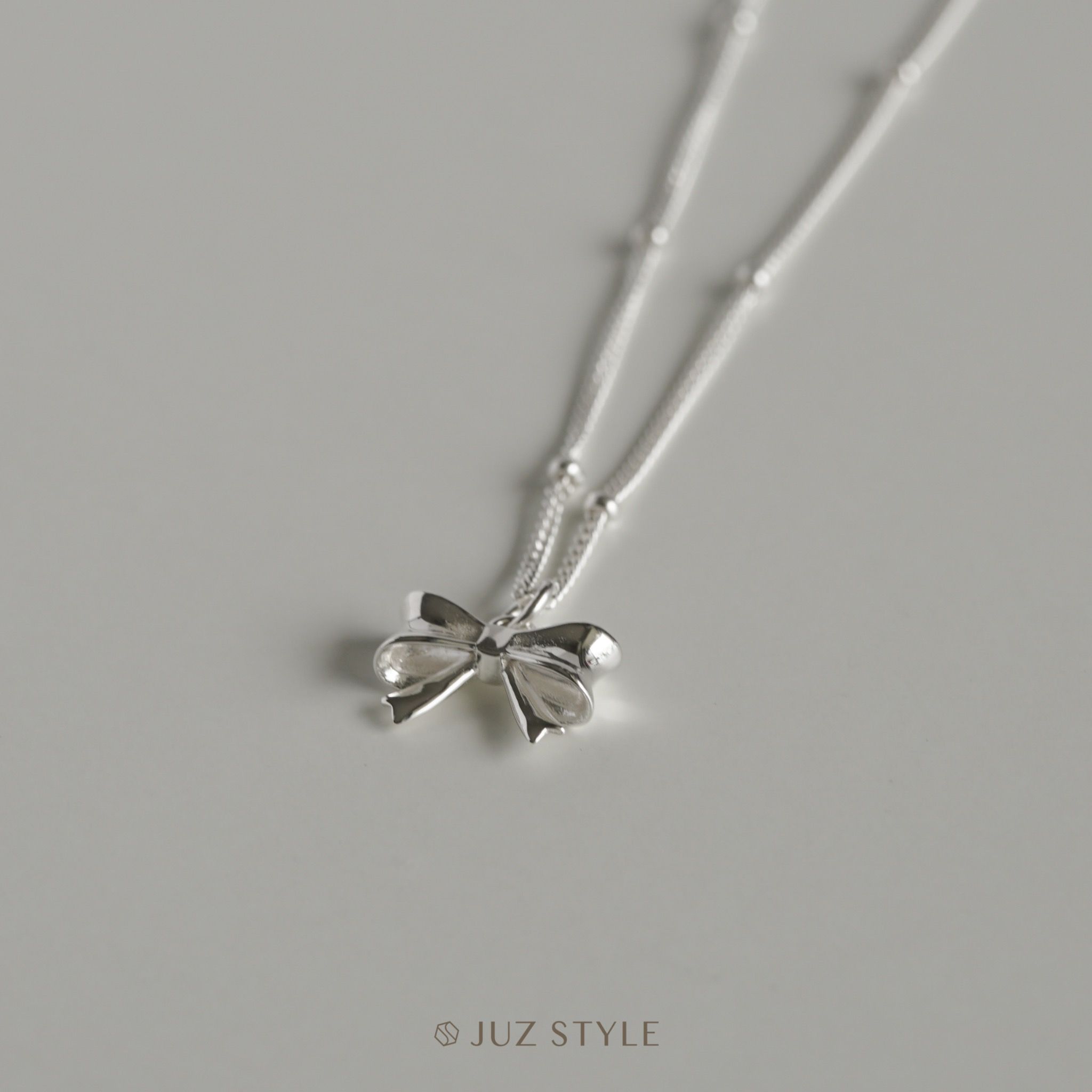  Dây chuyền bạc The bow 