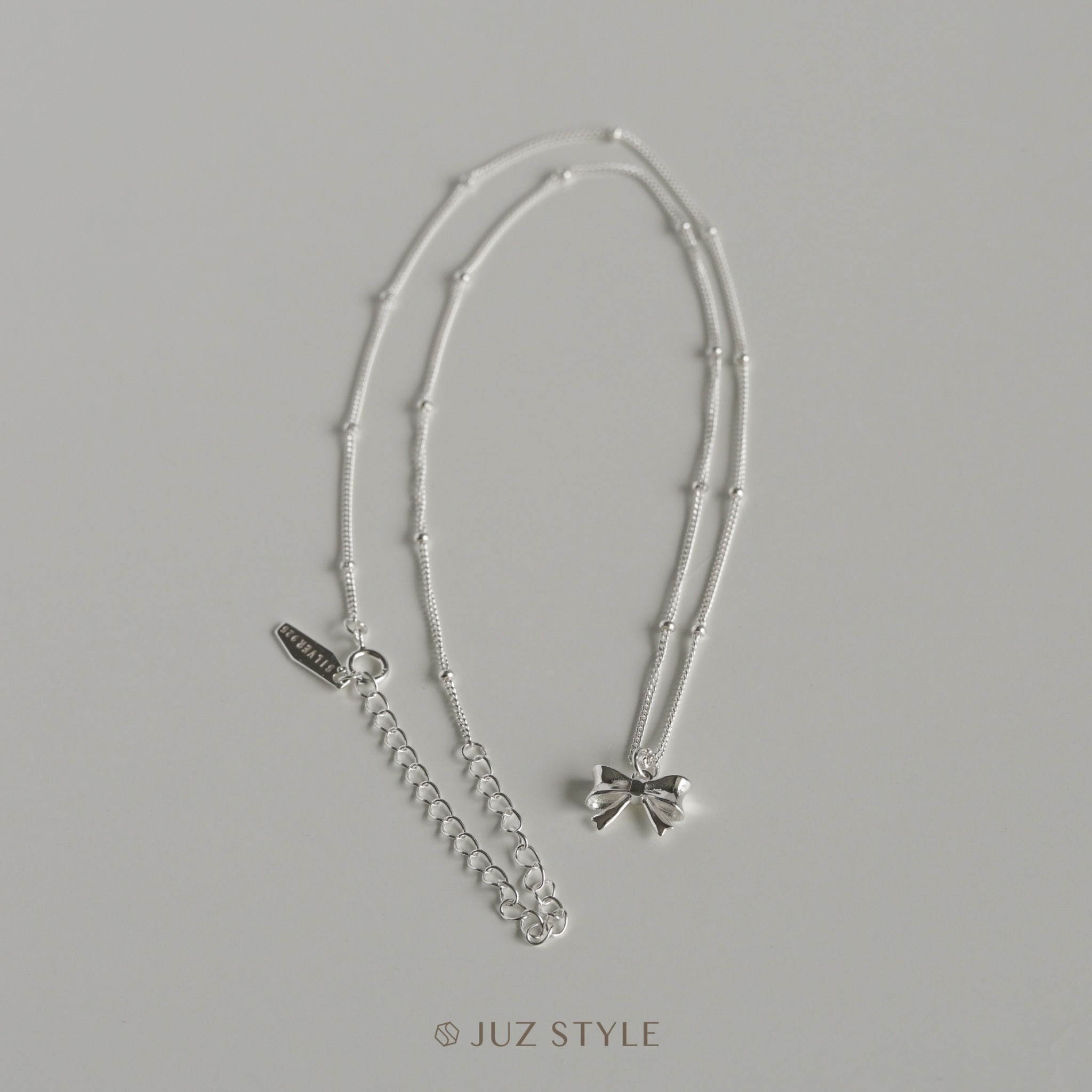  Dây chuyền bạc The bow 