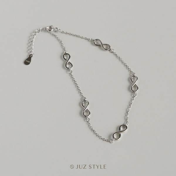  Lắc chân bạc Infinity 