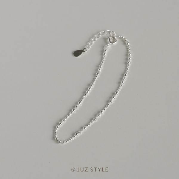  Lắc tay bạc Ball chain 