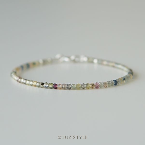  Vòng tay đá Sapphire Africa 2.2mm 