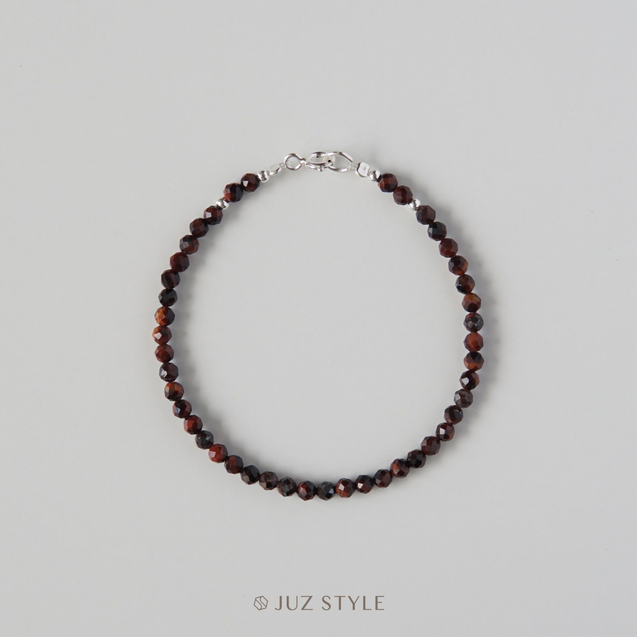  Vòng tay đá Red Tiger’s Eye 3mm 