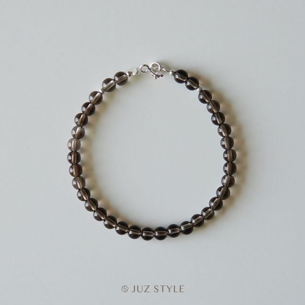  Vòng tay đá Smoky quartz 4.5mm 
