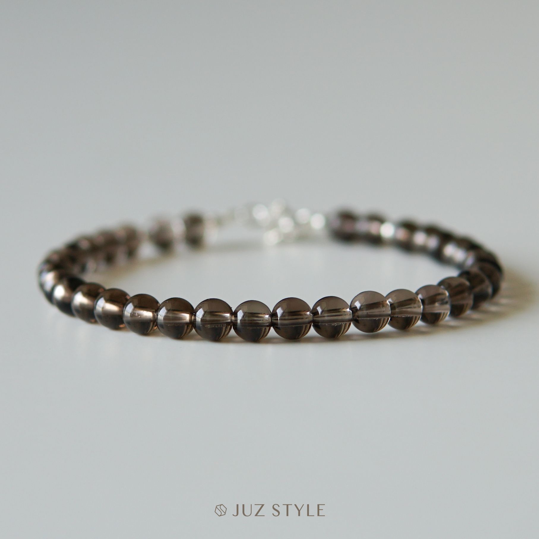  Vòng tay đá Smoky quartz 4.5mm 