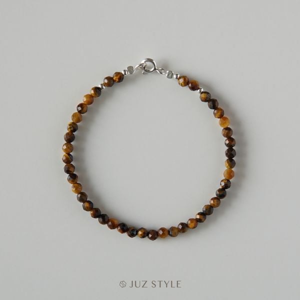  Vòng tay đá Yellow Tiger’s Eye 3.5mm 