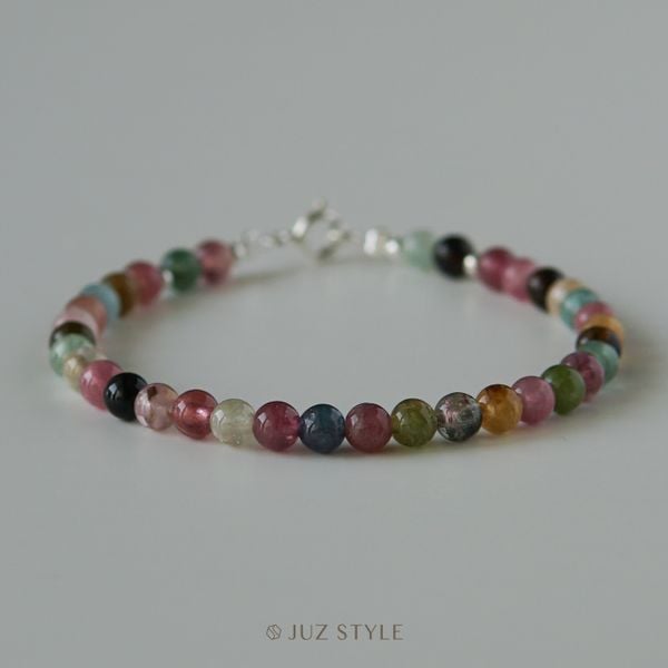  Vòng tay đá Tourmaline 4mm 