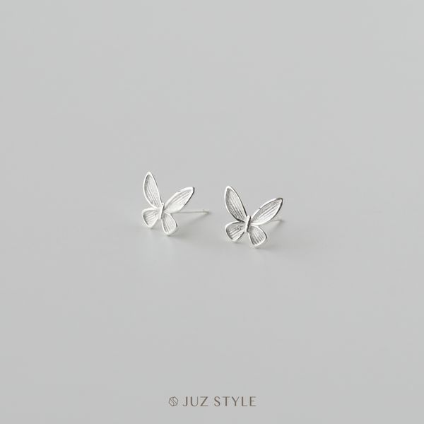  Bông tai bạc Butterfly 