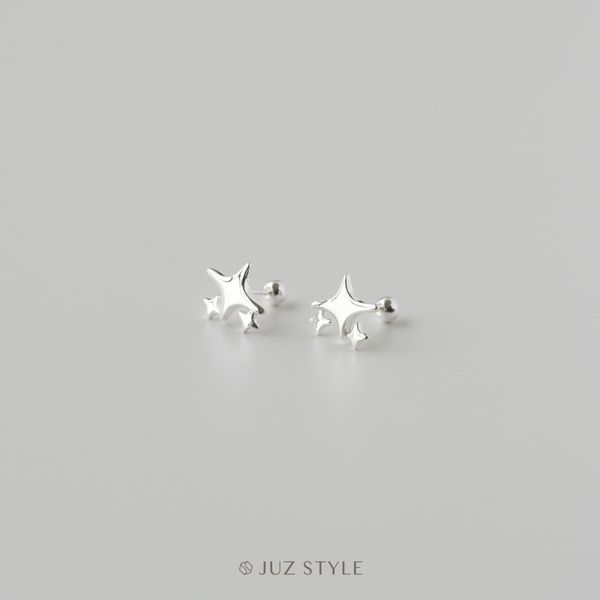  Bông tai bạc Twinkle ballstuds 