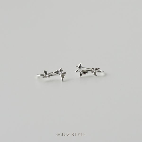  Bông tai bạc Butterflies drop 