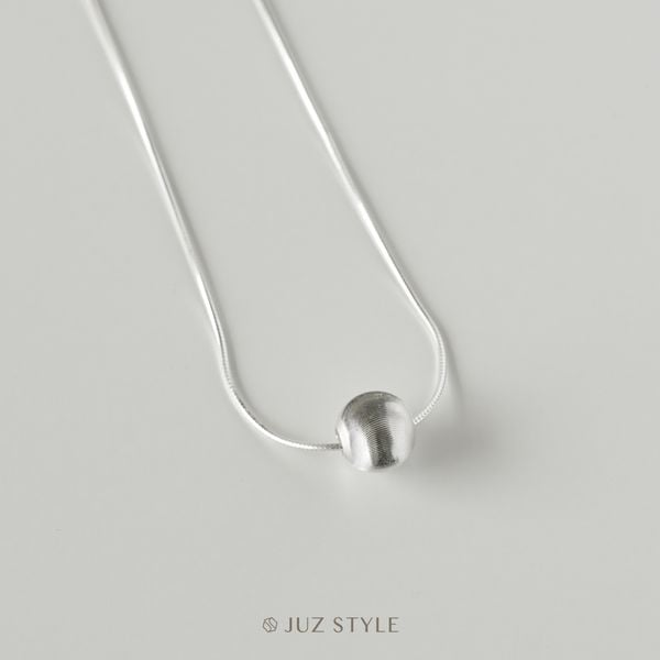  Dây chuyền bạc Cutting ball 