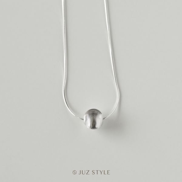  Dây chuyền bạc Cutting ball 