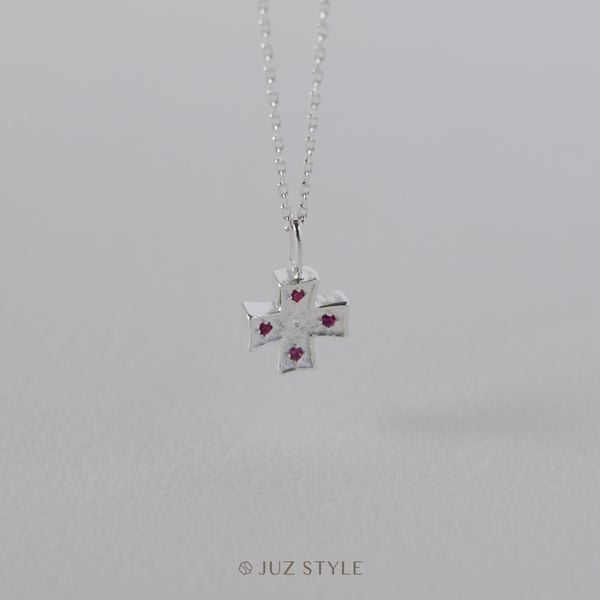  Mặt dây chuyền bạc Cross 