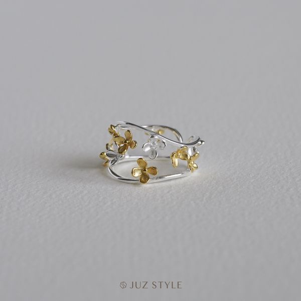  Nhẫn bạc Osmanthus 