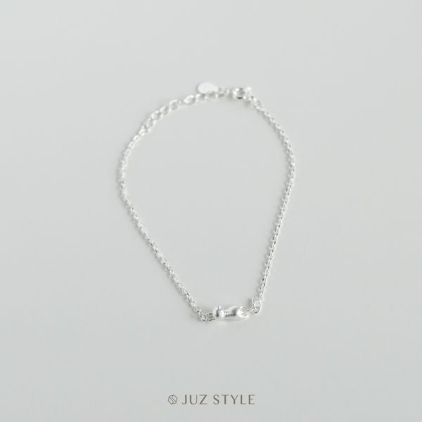  Lắc tay bạc Cat Laying 