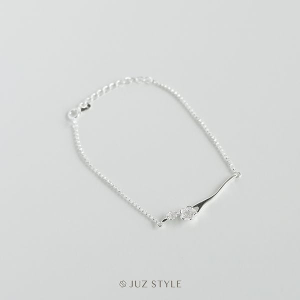  Lắc tay bạc Flower branch 