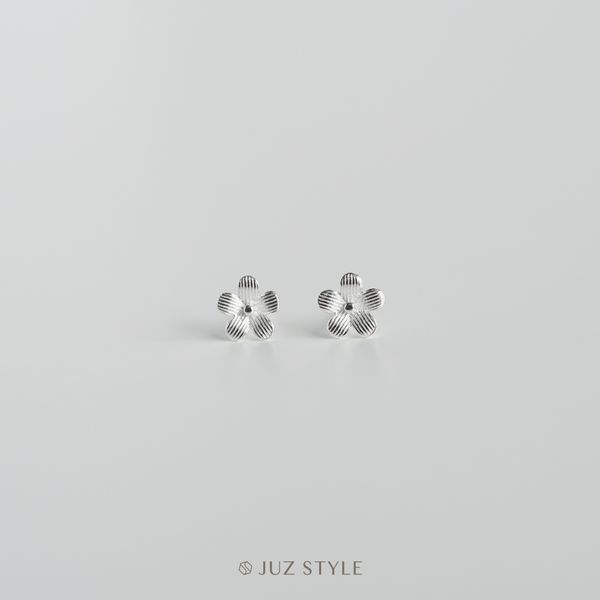  Bông tai bạc Flower 