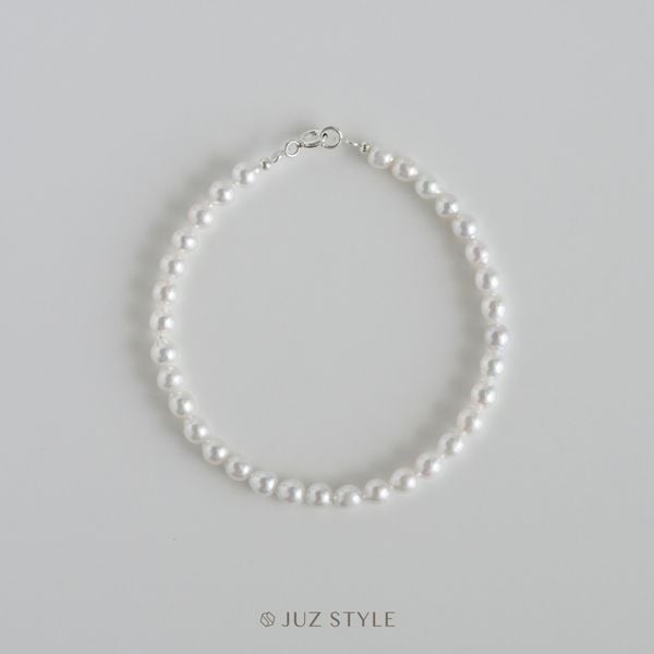  Vòng tay ngọc trai nước ngọt 4-4.5mm 