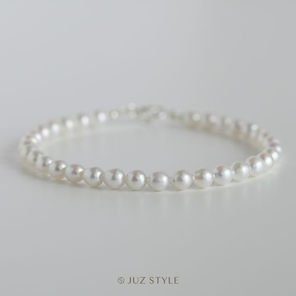  Vòng tay ngọc trai nước ngọt 4-4.5mm 